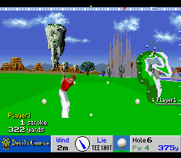 Devil's Course (Japan) (Sample) In game screenshot
